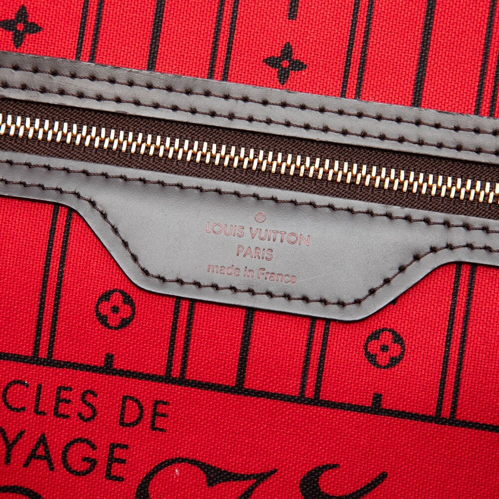 Louis Vuitton Damier Ebene Neverfull Mm #318678L12B - Picture 5 of 6
